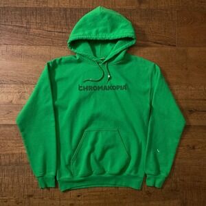 Tyler the Creator Chromakopia Hoodie Womens S Green Streetwear Y2K Sweatshirt